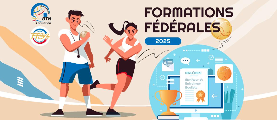 FORMATIONS FÉDÉRALES 2025